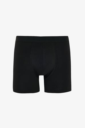 Erkek Pamuklu Basic Çok Renkli 3'lü Boxer