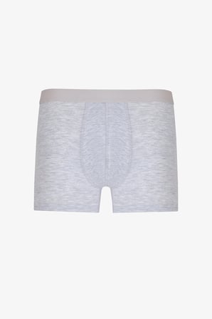 Erkek Basic Gri 3'lü Boxer
