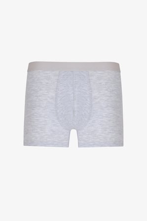 Erkek Basic Gri 3'lü Boxer