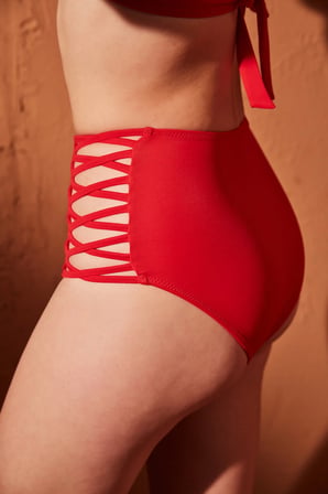 Basic High Fashion Kırmızı Bikini Altı