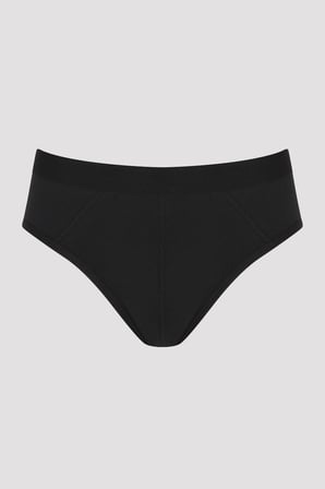 Erkek Basic Tape Siyah 2li Slip Külot