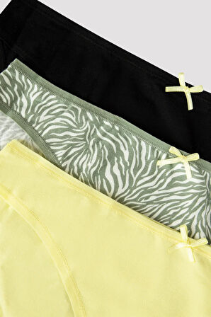 Zebra 3lü Slip Külot