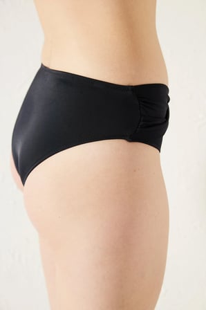 Basic Twist Siyah Bikini Altı