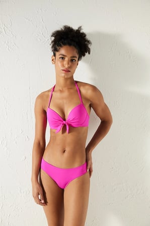 Basic Hipster Fuşya Bikini Altı