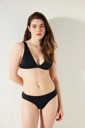 Basic Hipster Siyah Bikini Altı