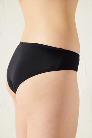 Basic Hipster Siyah Bikini Altı