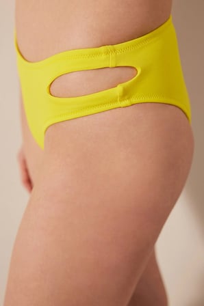 Basic Cut Sarı Bikini Altı