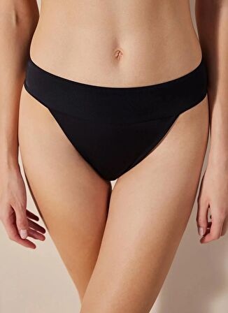 Penti Siyah Kadın Basic Belt Bikini Altı PLKZH72Y23IY