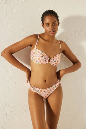 Arianne Side Desenli Bikini Altı