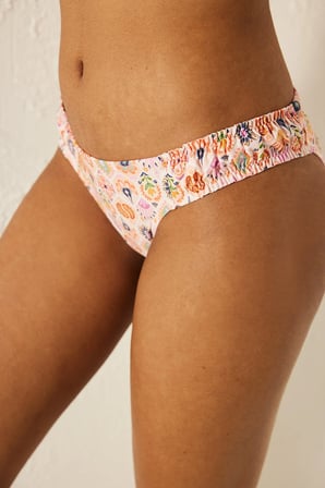 Arianne Side Desenli Bikini Altı