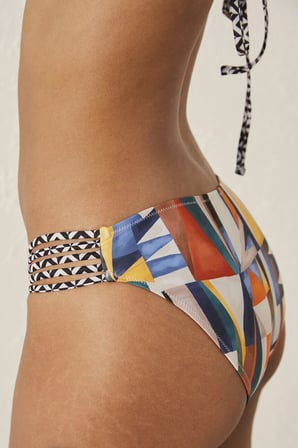 Zanzibar Chic Desenli Bikini Altı