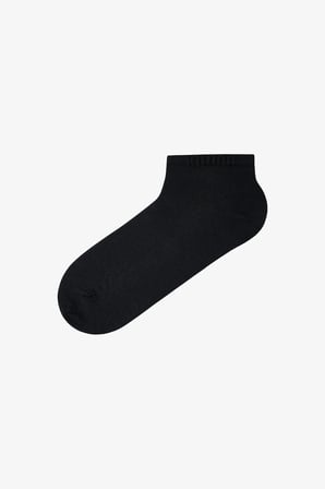 Siyah Erkek Süper 3lü Patik Çorap