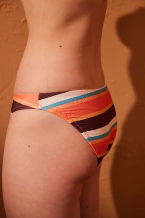 Brisa Çizgili Slip Bikini Altı