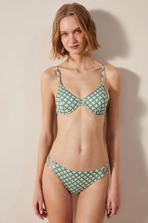 Frances Side Çok Renkli Bikini Altı