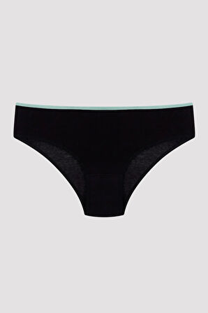 Floral Çiçek Desenli 3lü Cover Çok Renkli Slip Külot