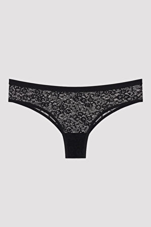 Dantelli Dream Siyah Brazilian Külot