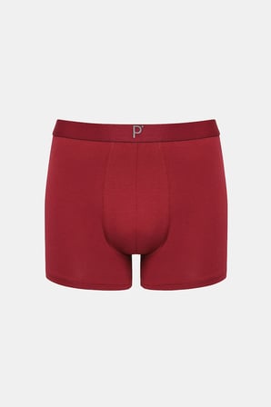 Erkek Burgundy 3lü Çok Renkli Boxer