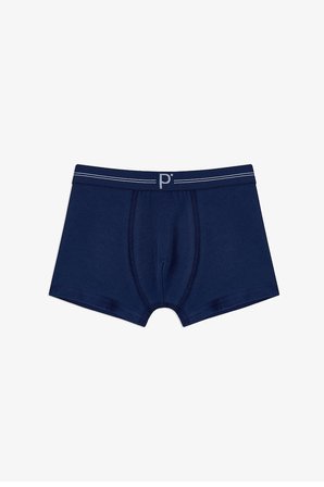 Erkek Çocuk 3 lü Koyu Mavi Tonlu Boxer
