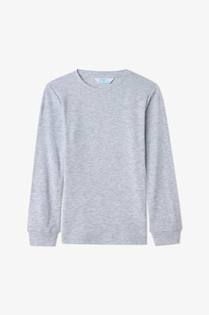 Unisex Uzun Kollu 2 li Çok Renkli T-shirt