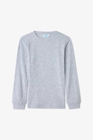 Unisex Uzun Kollu 2 li Çok Renkli T-shirt