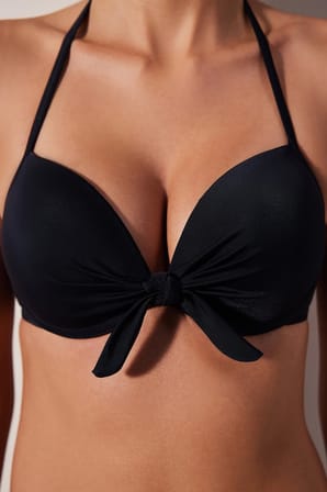 Cup Siyah Bikini Üstü