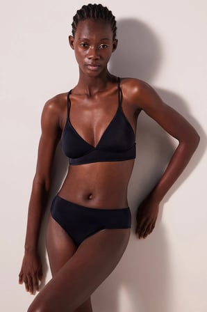 Bralet Siyah Bikini Üstü