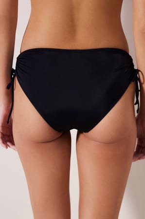 High Ring Siyah Bikini Altı