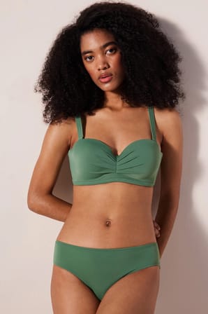 Basic Hipster Yeşil Bikini Altı