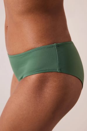 Basic Hipster Yeşil Bikini Altı