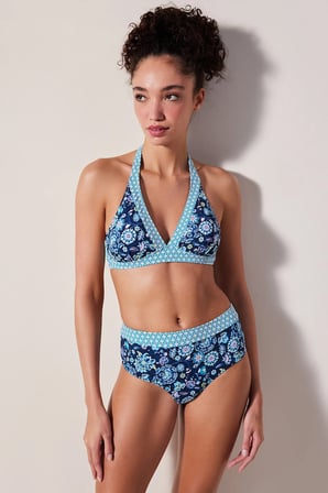 Bundle Yüksek Bel Çok Renkli Hipster Bikini Altı