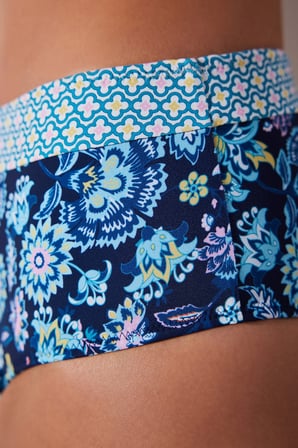 Bundle Yüksek Bel Çok Renkli Hipster Bikini Altı