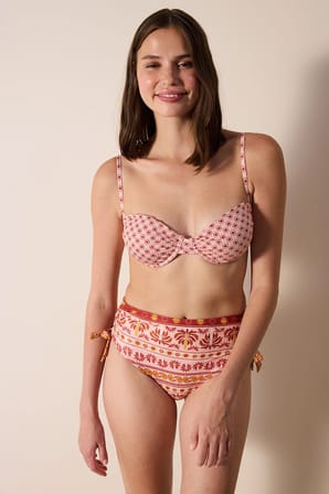 Palm Yüksek Bel Çok Renkli Bikini Altı