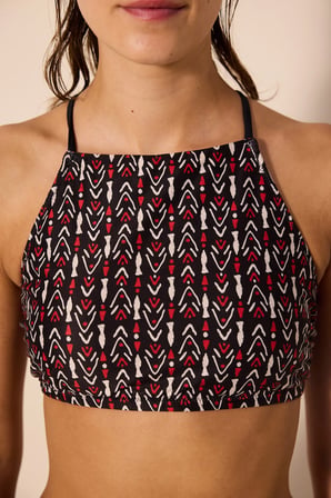 Corus Çok Renkli Halter Bikini Üstü