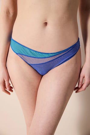 Dora Slip Simli Çok Renkli Bikini Altı