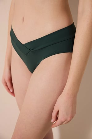 Ornelia Wrappy Koyu Yeşil Bikini Altı