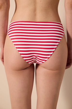 Finny Side Çizgili Bikini Altı
