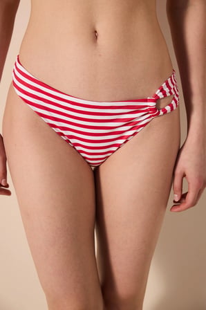 Finny Side Çizgili Bikini Altı