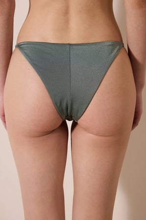 Estela Brazilian Mesh Detaylı Çok Renkli Bikini Altı