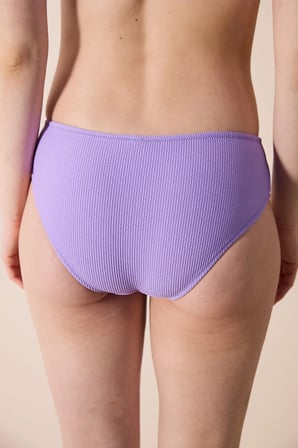 Perla Hipster Dokulu Mor Bikini Altı