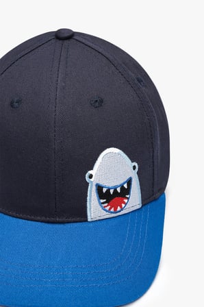Erkek Çocuk Shark Mavi Şapka