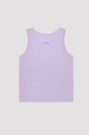 Kız Çocuk LPW Basic Pamuklu 3lü Çok Renkli Atlet