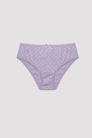 Kız Çocuk Çok Renkli Basic Pamuklu 5li Slip Külot