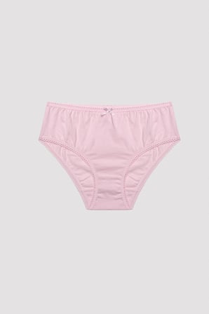 Kız Çocuk Çok Renkli Basic Pamuklu 5li Slip Külot