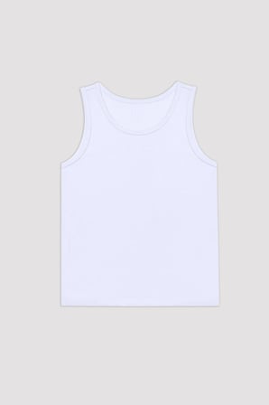 Erkek Çocuk Basic Pamuklu Çok Renkli 3lü Atlet