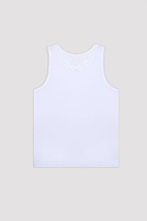 Kız Çocuk W Basic Pamuklu 3lü Çok Renkli Atlet