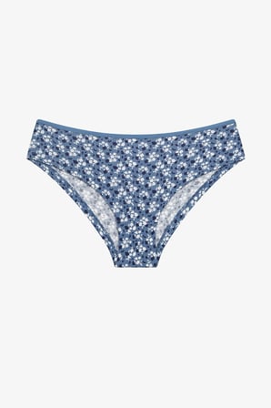 Vintage Floral 3lü Çok Renkli Hipster Külot