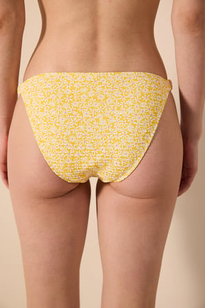 Lenora Side Dokulu Çok Renkli Bikini Altı