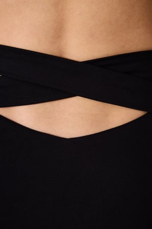 Glory Yüksek Bel V Siyah Bikini Altı
