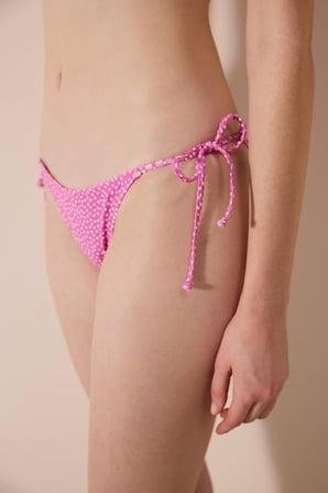 Elie Dokulu Çok Renkli Bikini Altı