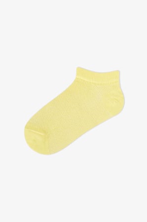 Kız Çocuk Basic Colorful 4lü Patik Çorap